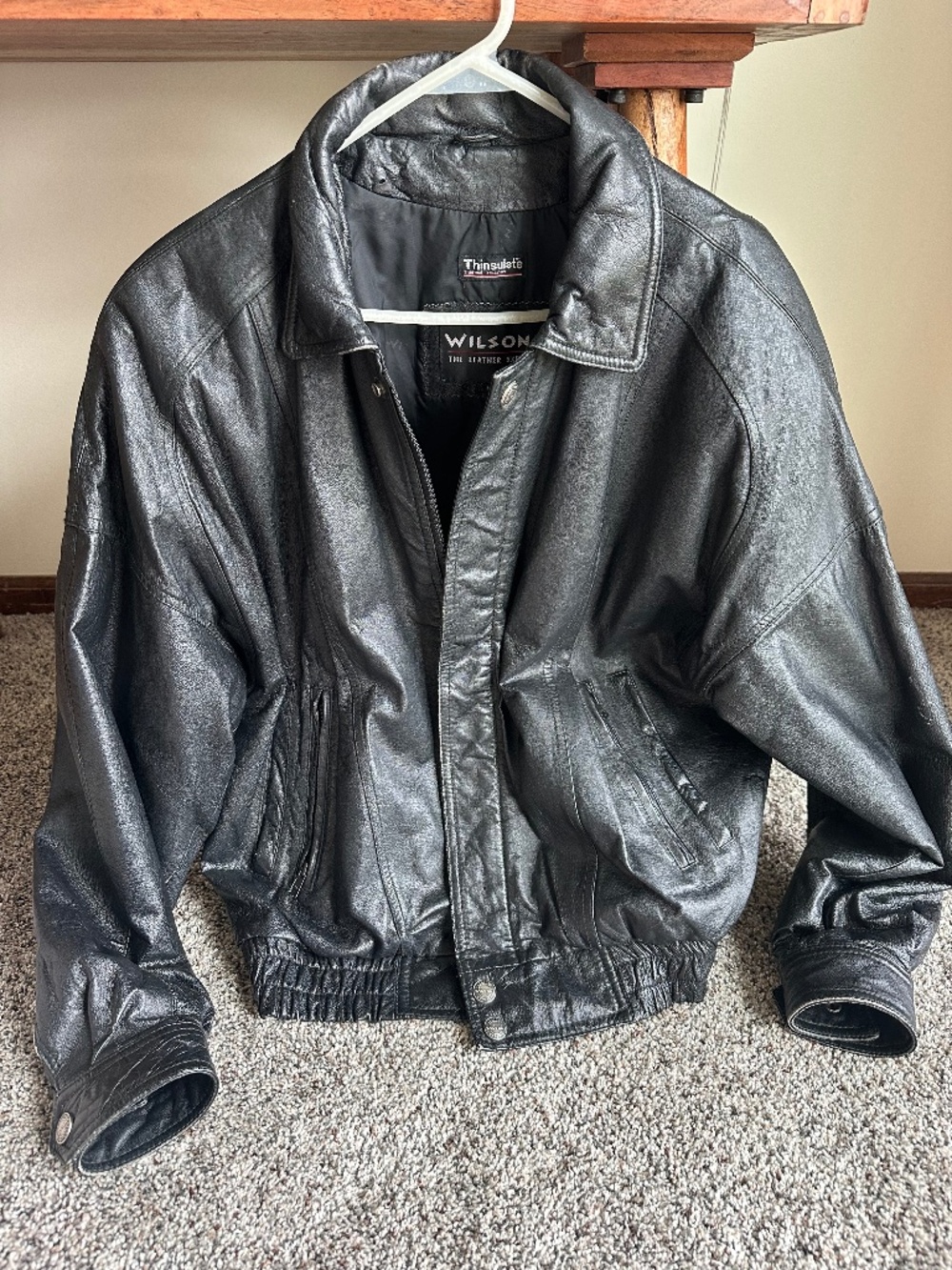 Vintage leather jacket